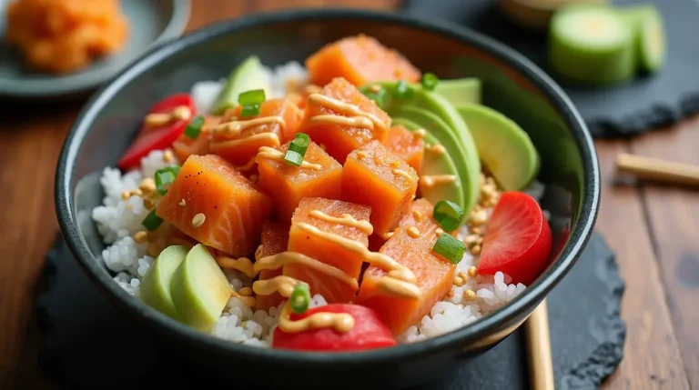 salmon poke